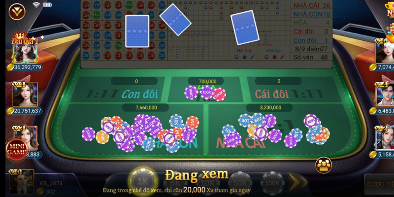 Ưu điểm của game bài Baccarat kim tài